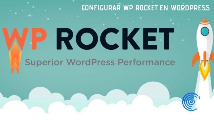 Imagen de un cohete despegando como símbolo del plugun WP Rocket