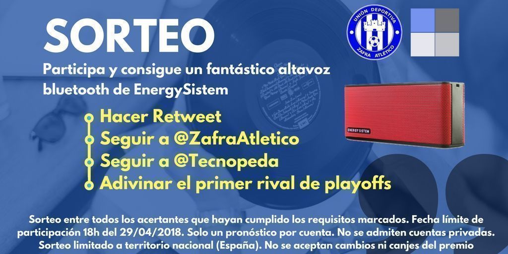 Gana un Altavoz Bluetooth de Energy Sistem 1 altavoz bluetooth de energy sistem
