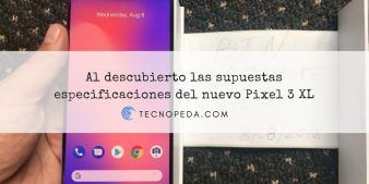 Especificaciones del Pixel 3 XL