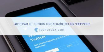 Activar el orden cronológico en Twitter