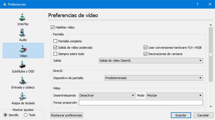 ¿Qué es Arenavision y cómo verlo en Pc y Android? 3 Preferencias de Video en Ace Player de Arenavisión