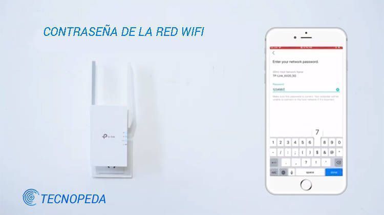 Conectarse a tu wifi Imagen que muestra como se conecta a una wifi el tp-link extender