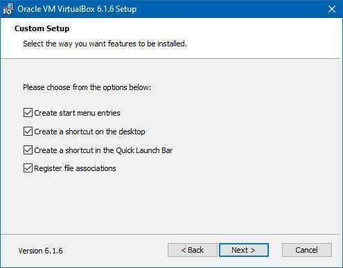 Crear una Máquina Virtual en Windows 10 con VirtualBox 20 Elegir entre las distintas opciones para instalar Virtualbox