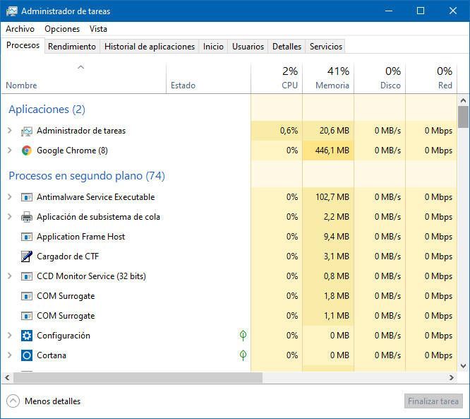 Deshabilitar Programas de Inicio en Windows 10 4 Abrir el administrador de tareas para quitar programas de inicio en Windows 10