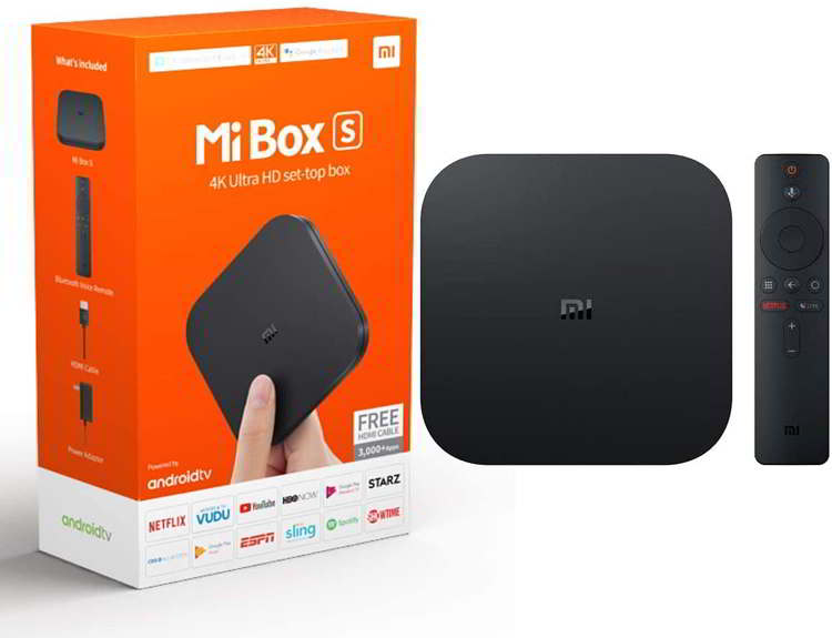 Contenido del Mi Box S en antecesor del Xiaomi Mi Tv Stick