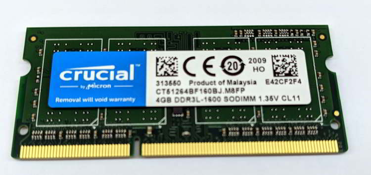 RAM SO-DIMM Módulo de Memoria RAM SO-DIMM