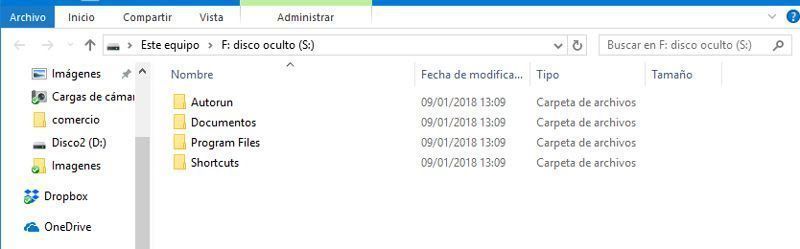 Contenido USB Contenido del USB Cifrado