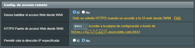 habilitar el acceso web desde wan en router asus rt-ac85p