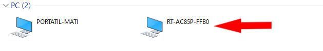 equipos en red en windows 10