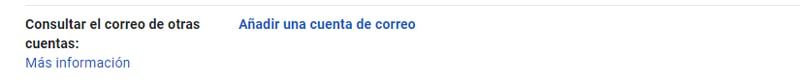 añadir una cuenta de correo a gmail