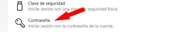 poner una contraseña en el ordenador con Windows 10