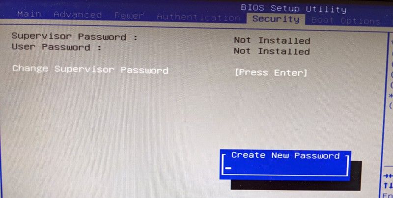 poner una contraseña en el ordenador desde la Bios del equipo.