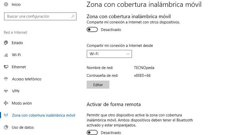 zona con cobertura inalambrica móvil