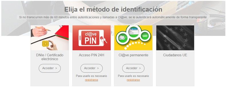 identificación clave pin