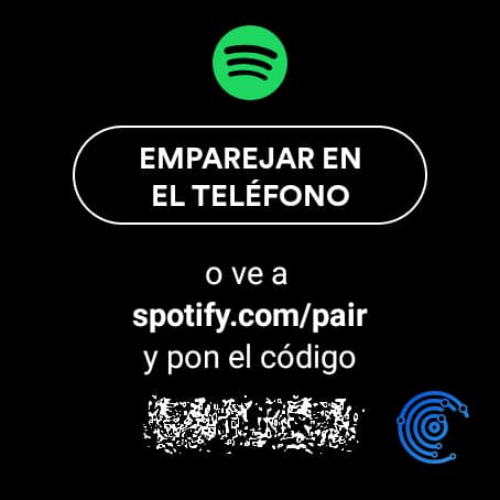 emparejar la app para descargar música de spotify