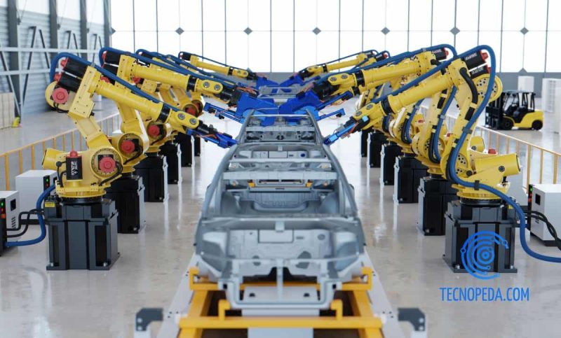 Robots Móviles en factoría de coches