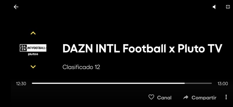 Canal de Dazn Internacional