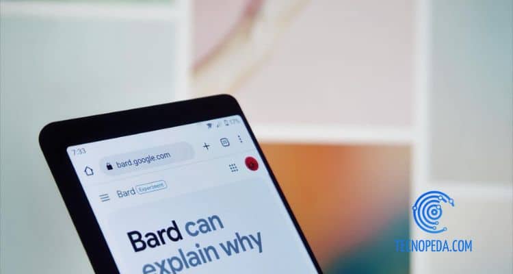 Móvil con Google Bard