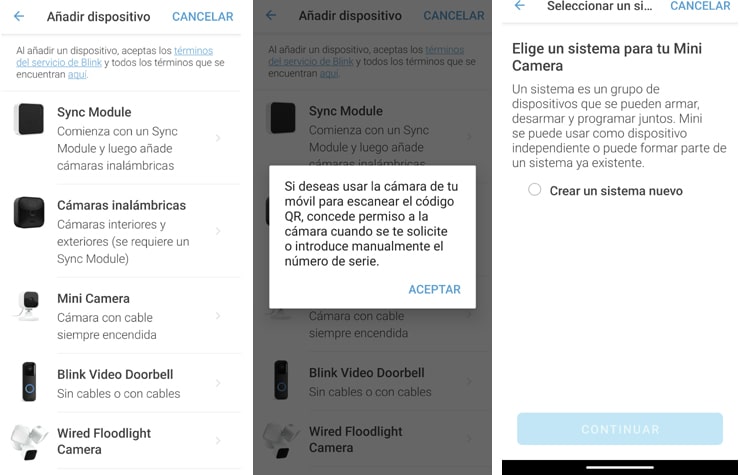 Instalación de la Cámara Blink de Seguridad