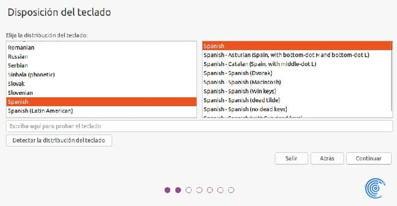 Disposición del Teclado en Ubuntu