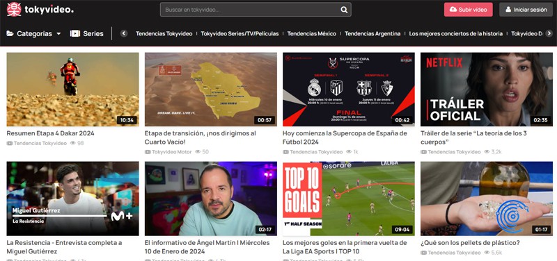 Portada de tokivideo