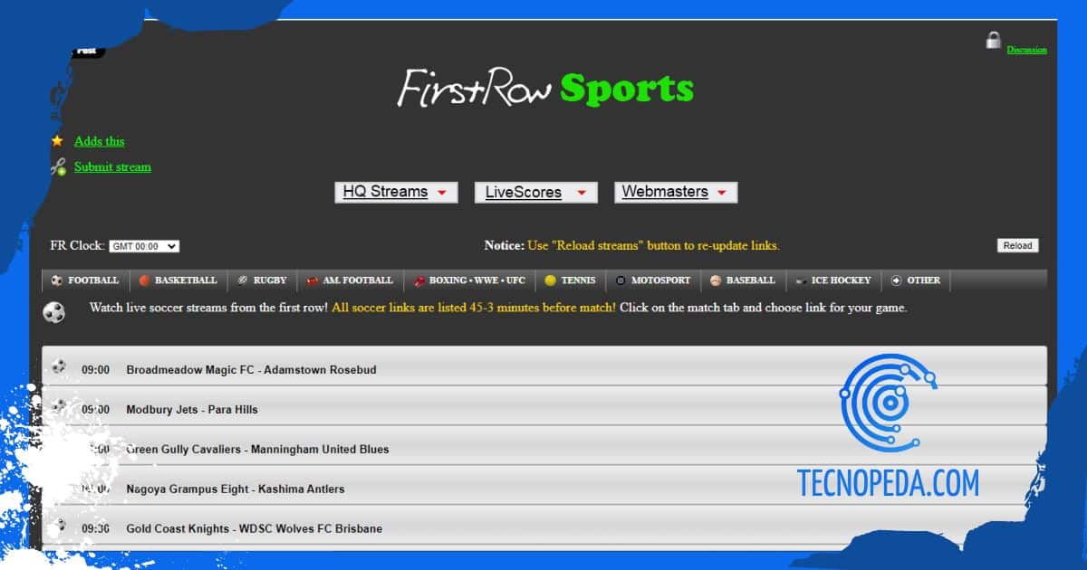 FirtsRow Sports, una de las mejores páginas para ver rugby online gratis