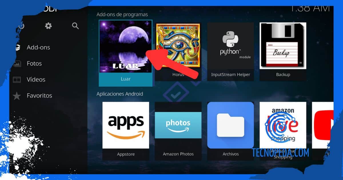 Luar en Kodi