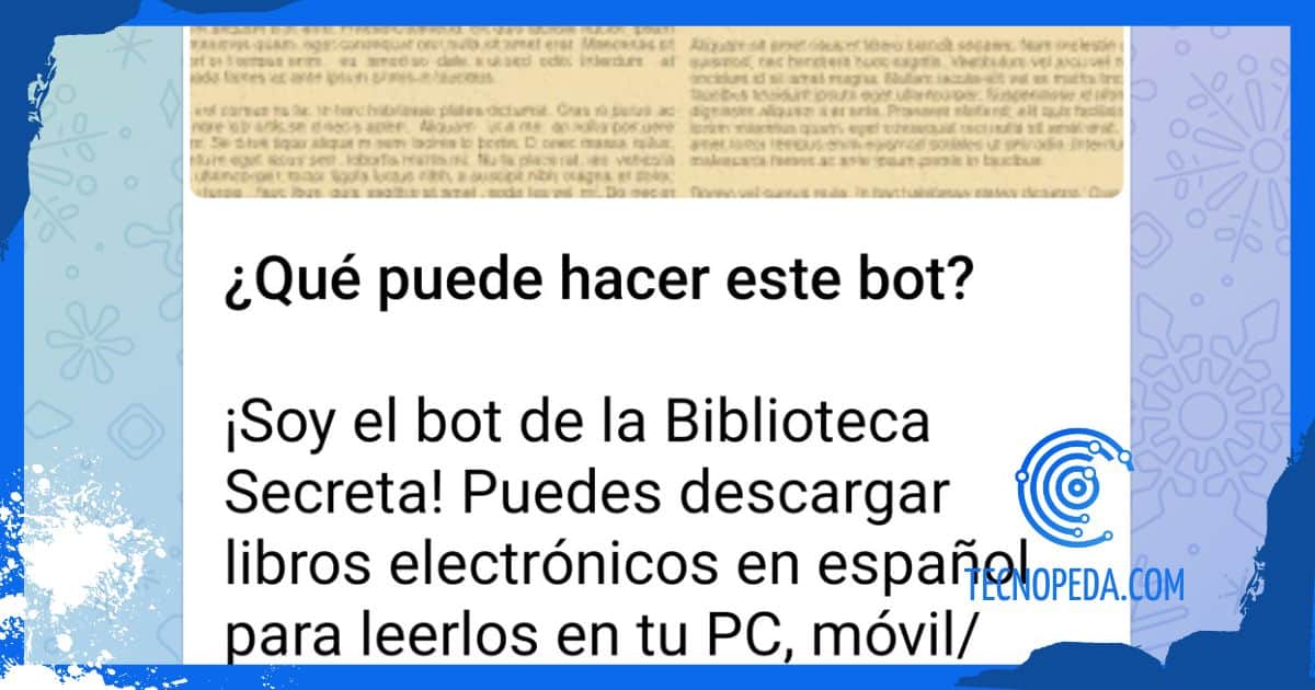 Entrada al Chat Secreto de la Biblioteca Chat secreto de la Biblioteca Secreta Telegram