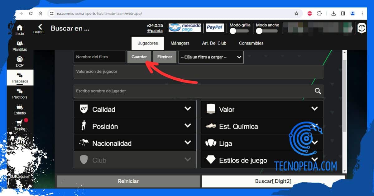 Crear plantilla para spinar cartas con paletools