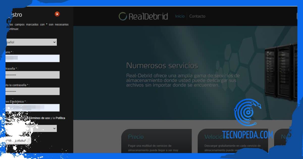 Registro en Real Debrid gratis