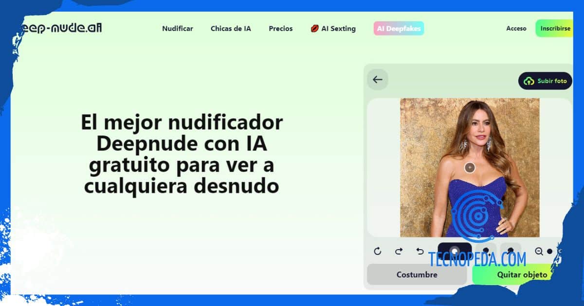 Subir imagen para crear un deepnude