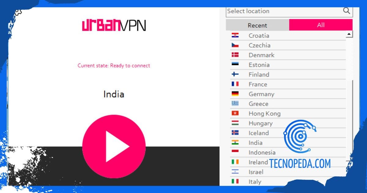 Conectar VPN para hacer el truco de Spotify Premium Barato