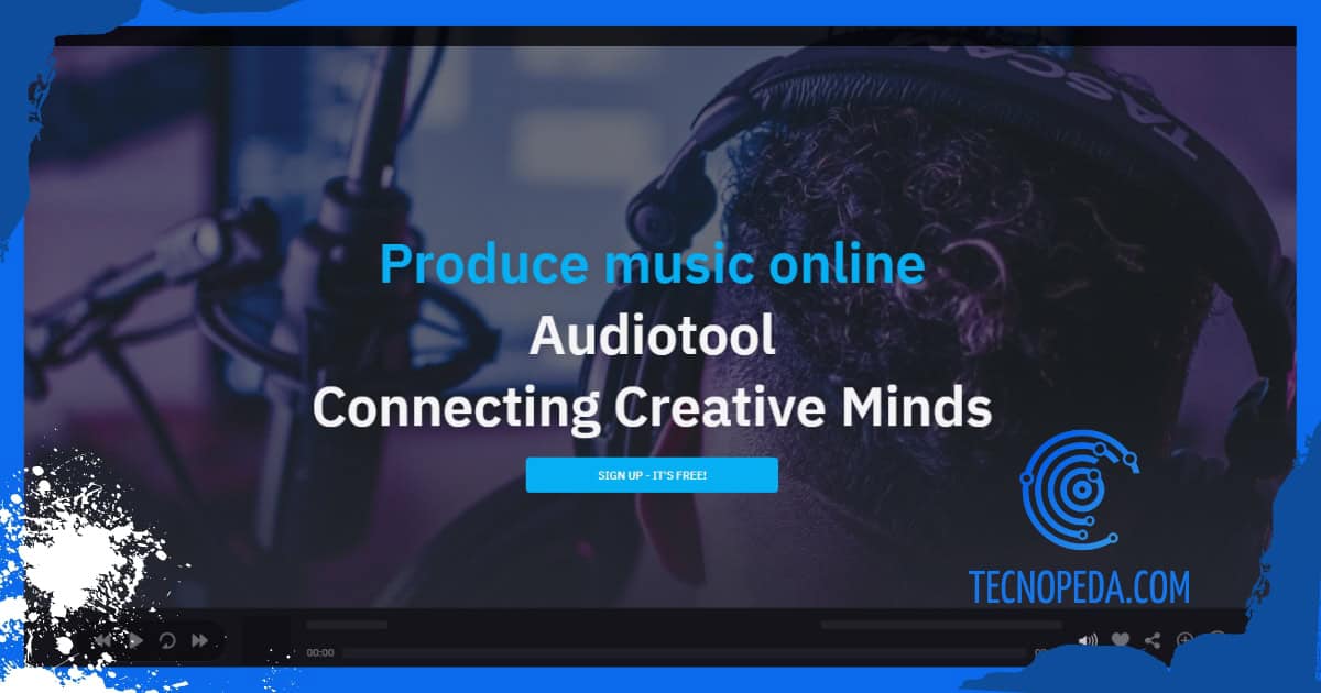 Portada de la web de Hobnox Audiotool
