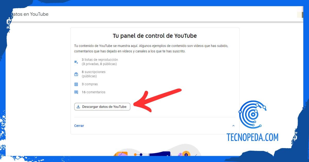 Descargar datos de Youtube
