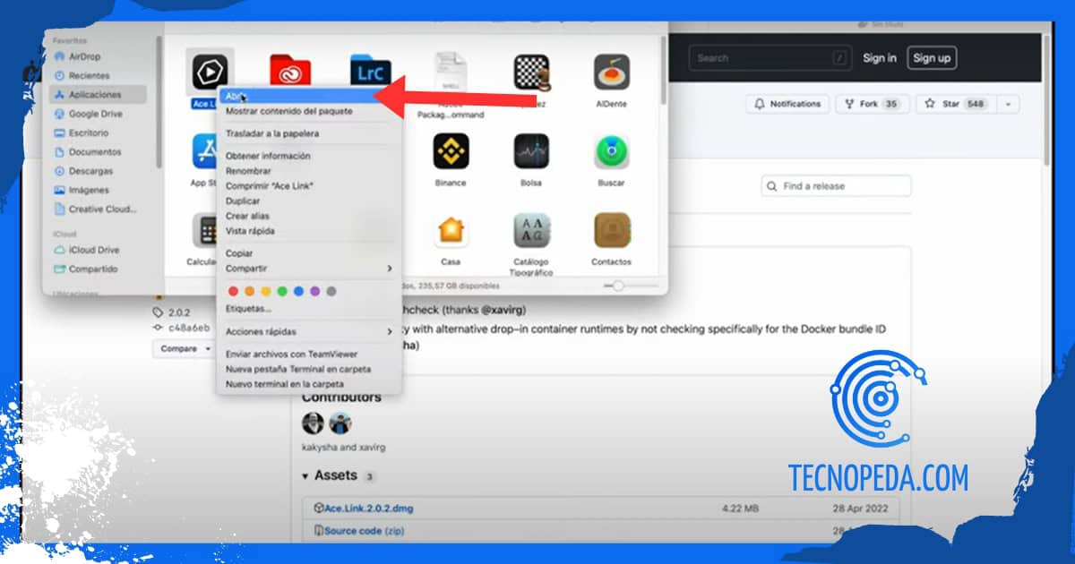 Abrir Ace Link para reproducir Acestream en Mac