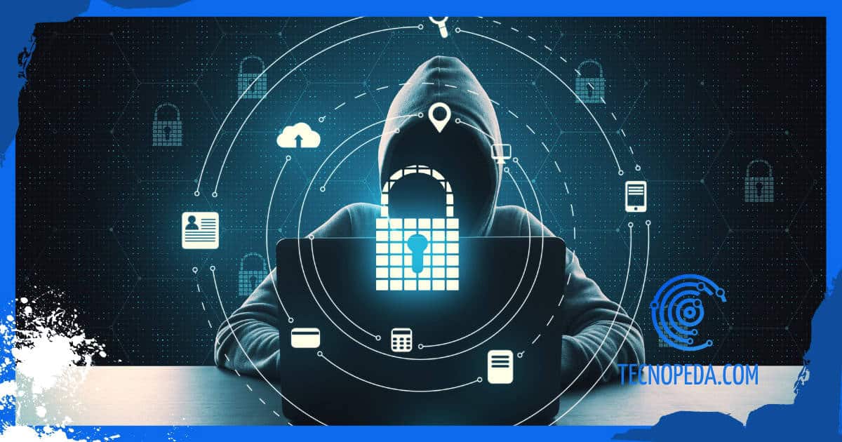 Imagen de un hacker utilizando PassGan