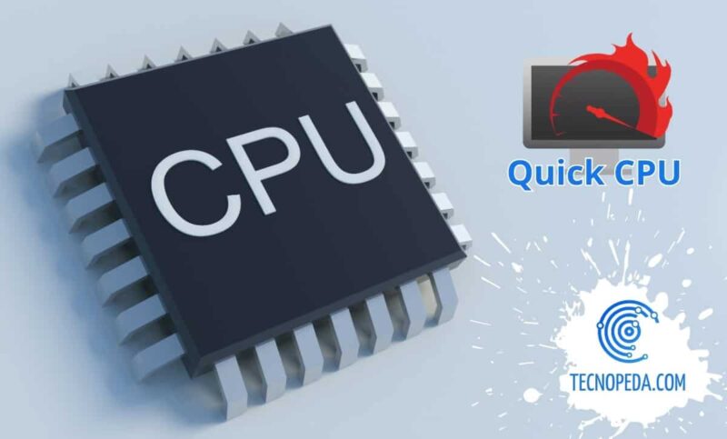Imagen de una CPU de un ordenador