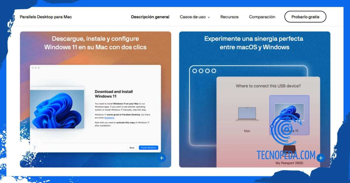 Parallels Desktop para instalar Factusol en Mac