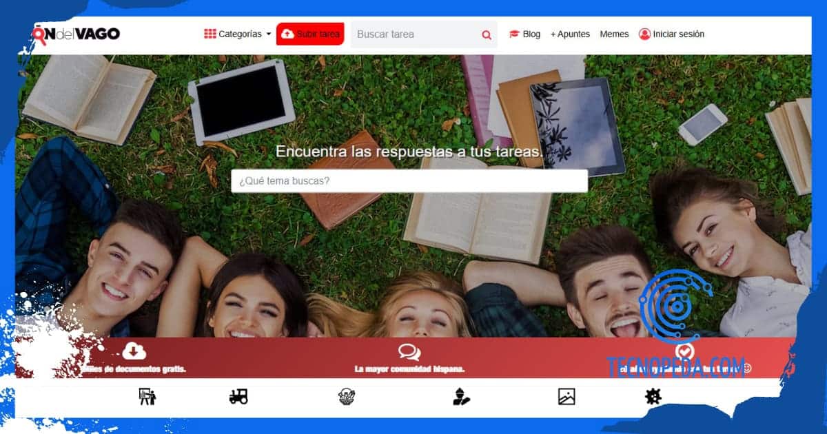 Portada de la web de el Rincón del Vago