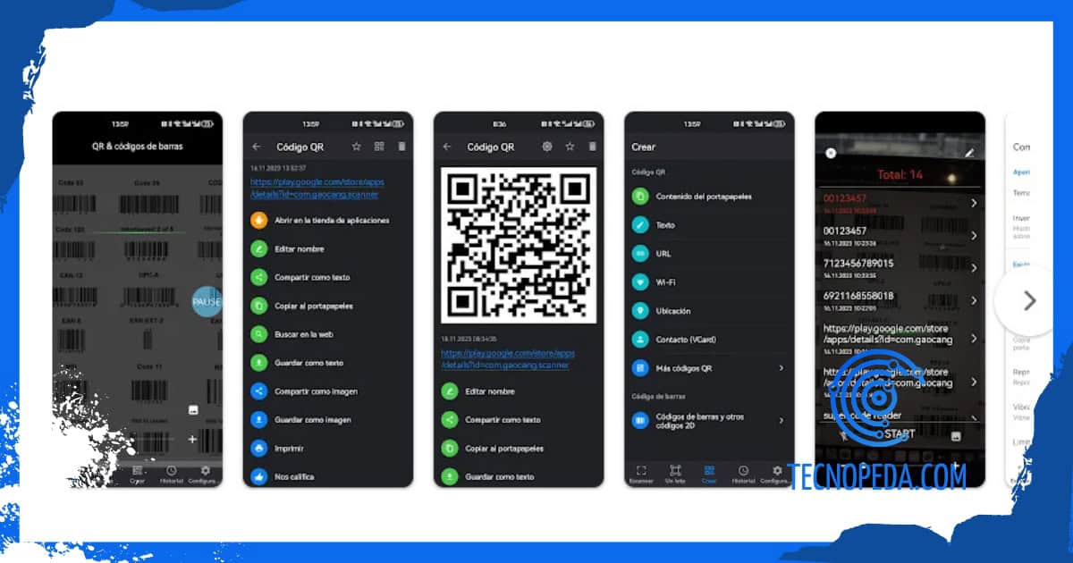 Apps para leer códigos de barras manualmente