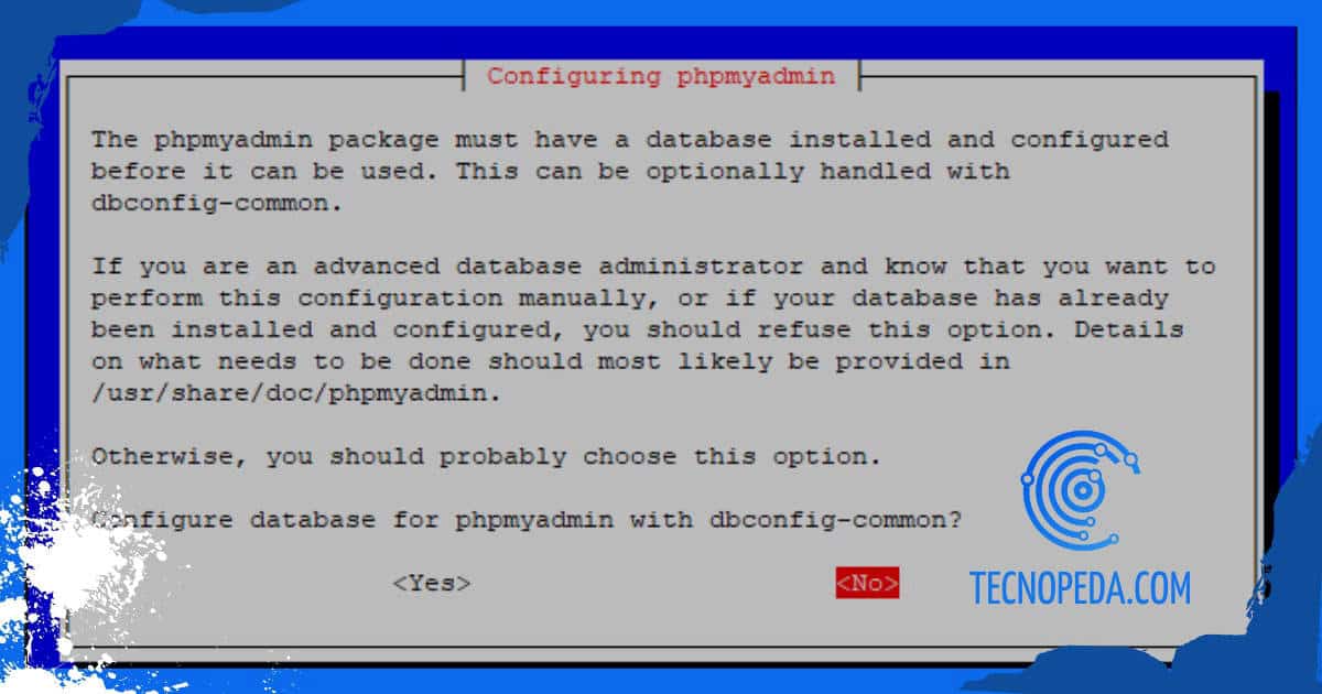 Instalación de phpmyadmin