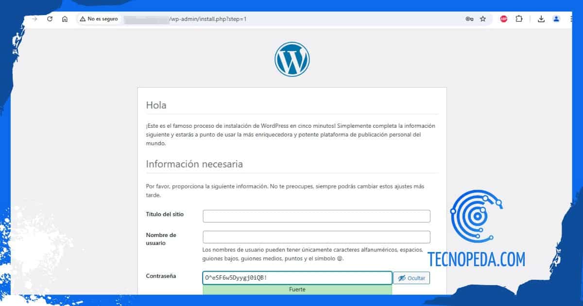 Instalación de WordPress