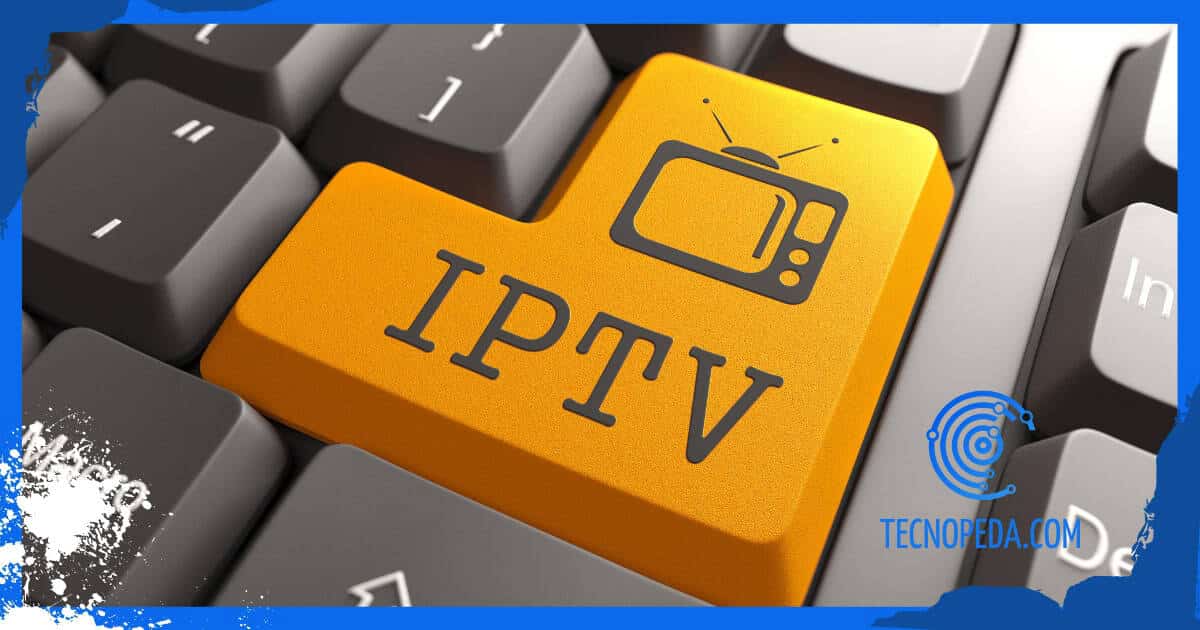 Teclado de ordeandro con botón de iptv