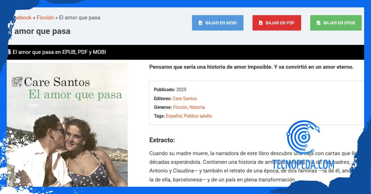 Opciones para descargar libros de Espaebook