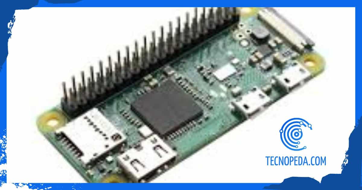 Raspberry con pines Raspberry Pi Zero con Pines