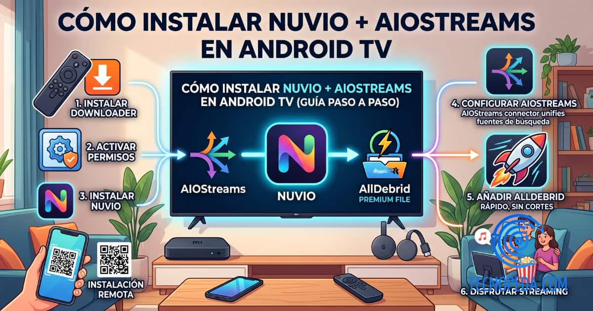 Instalar Nuvio y AIOStreams